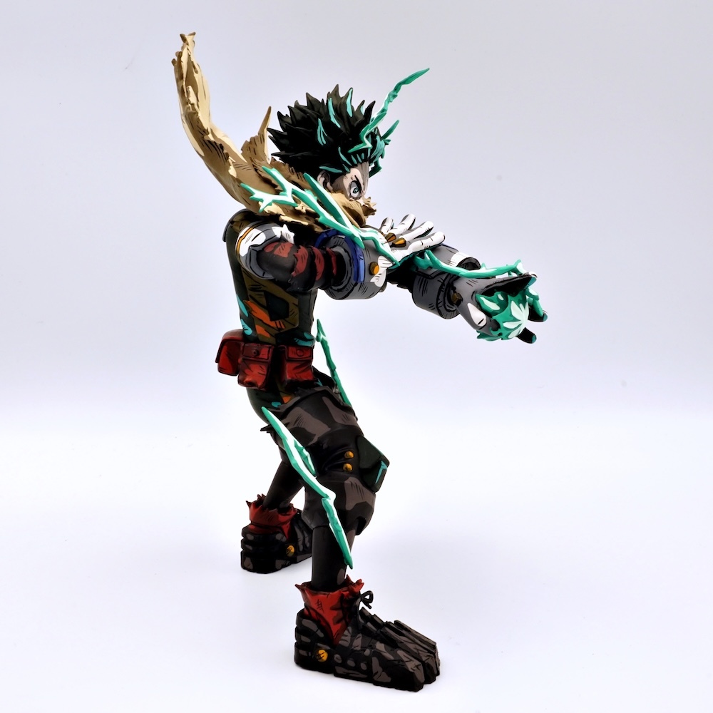 僕のヒーローアカデミア 緑谷出久 フィギュア フルリペイント 二次元
