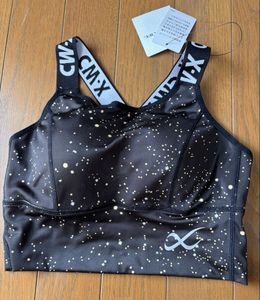 ★ワコール CW-X 　スポーツブラ　M　ブラック　黒　新品 スポーツ ゆれケアブラ 　吸汗