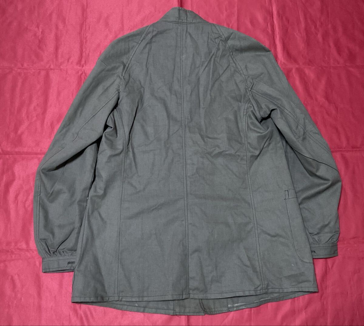 ☆実物 鉄道省 仕業服 ナッパ服 作業服 昭和13年製造品☆制帽帽子