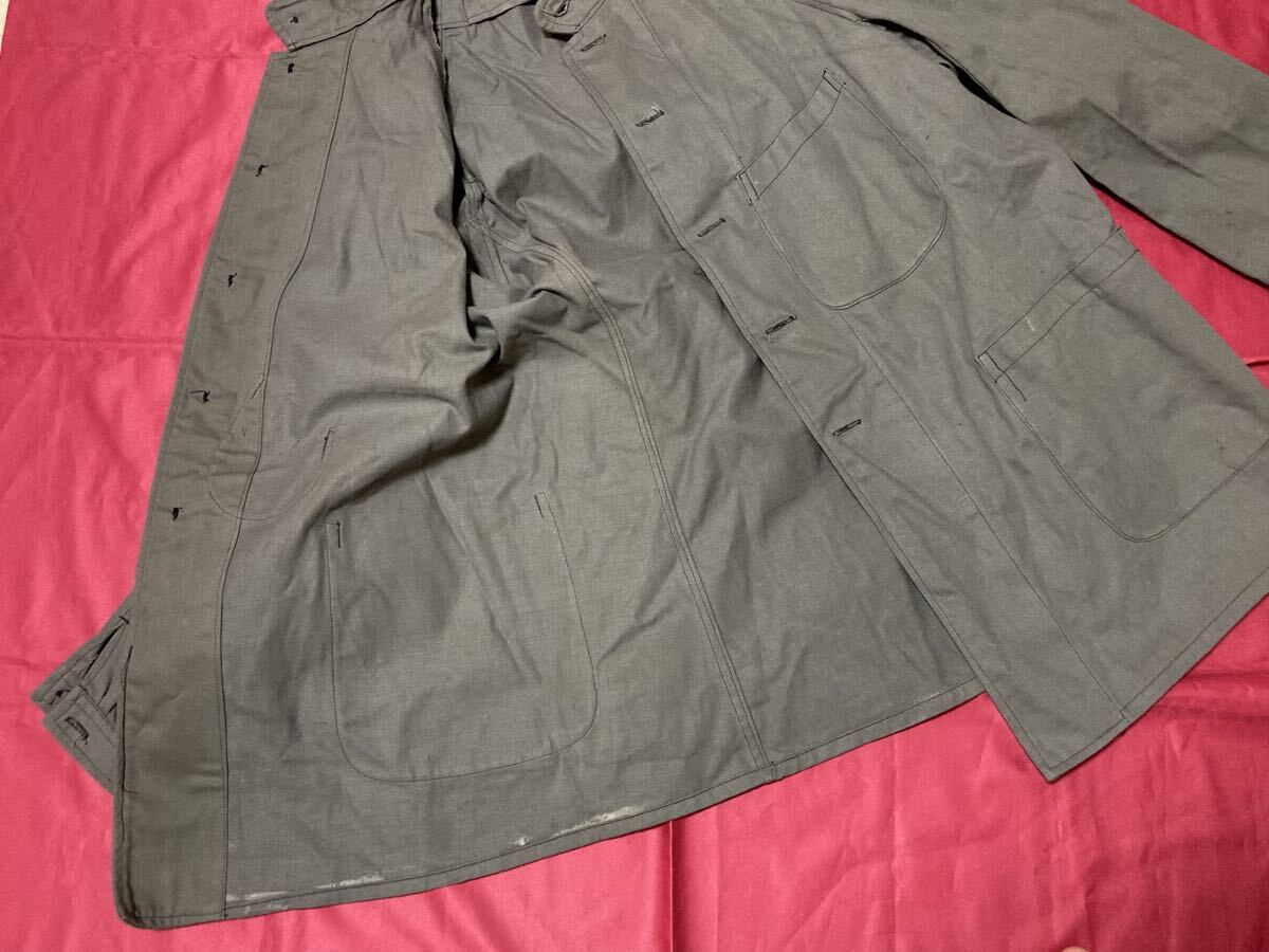 ☆実物 鉄道省 仕業服 ナッパ服 作業服 昭和13年製造品☆制帽帽子