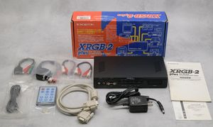 動作確認済 マイコンソフト 電波通信社 XRGB-2 Plus アップスキャンコンバーター 付属品
