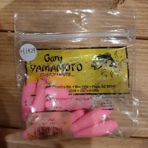 ☆H1429　ゲーリーヤマモト　4インチ　テールレスグラブ　9本入り　中古品☆