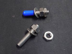 ステンレス アンカーボルトM10×50　イモネジ　＃クエ イシダイ 竿受け 板バネ がまクエ