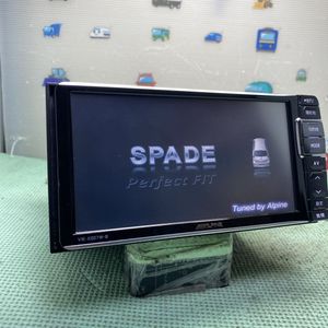 ★保証付動作★アルパイン VIE-X007W-B★メモリーナビ CD DVD Bluetooth フルセグ ◆取外