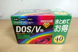 maxell DOS/V 3.5インチ 2HDフロッピーディスク 40枚 未開封