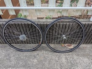 ★campagnolo record カンパニョーロ　レコード 10s mavic open proホイール前後セット
