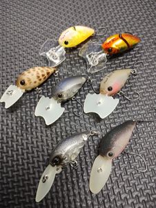 ラッキークラフト ウォンツクラピー Ｄｙｉモデル ７個セット エリアクランク オリカラ