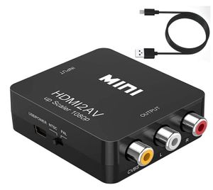 HDMI to AV変換コンバーター HDMI to RCA変換 Deear 1080P対応 アナログ変換 音声出力可
