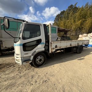 三菱 ファイター ふそう 平ボディ 4t 平成20年 軽油 荷台サイズ 6120×2150mm 京都から