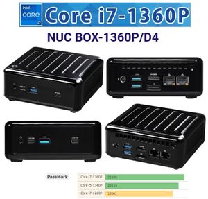 【セット】新品 ASRock NUCBOX-1360P/D4 ベアボーン 動作品 キーボード TK-CM10UMKBK