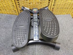 Ffg_01A_0600_ 動作可能 健康ステッパー ナイスデイ コンパクト ブラック 省スペース 軽