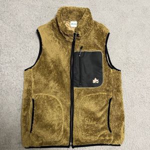 LOGOS ボアベスト ブラウン　サイズM