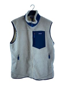patagonia◆フリースベスト/XXL/ポリエステル/ベージュ/23048FA24//