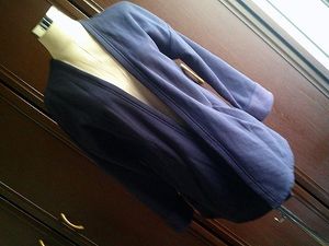 メイクレット　リヨン　裏起毛カーディガン　S