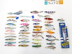 メガバス マキッパ 20g・マキノタネ 20g、ハヤブサ ジャックアイ クネクネ 20、ブルーブ