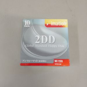 管理番号1-3390 imation イメーション 2DD Global Standard Floppy Disk 10PACK アンフォ
