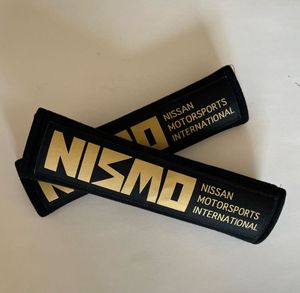 シートベルトカバー シートベルトパッド ニスモ NISMOロゴ ブラック