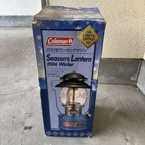 Coleman コールマン シーズンズランタン 2006 WINTER 200型ランタンデザイン アウトドア