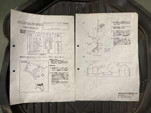 マツダスピード　ユーノスロードスター　ロールバーの取扱説明書