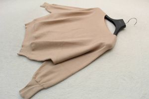 9539 新品 横リブドルマンニットプルオーバー