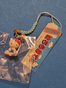 【B0173】キティ ご当地 限定 根付◇◇2001◇◆航空安全〇ご当地キティ サンリオ マスコ