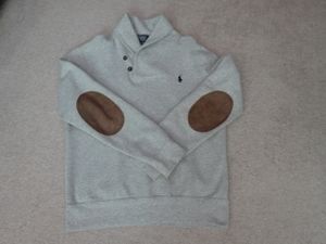 POLO RALPH LAUREN スウェットセーター　古着　Ｍサイズ　グレー