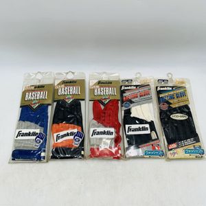 【新品未使用】 フランクリン バッティンググローブ 右手用 5個セット 大人用Mサイズ 野