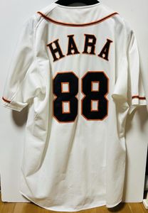 読売ジャイアンツ☆原辰徳☆刺繍☆ユニフォーム☆サイズO☆アディダス製☆白色☆中古品☆