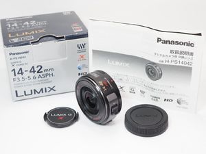 Panasonic LIMIX X VARIO PZ 14-42mm F3.5-5.6 ASPH POWER O.I.S H-PS14042 レンズ パナ