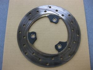 リアブレーキディスクローター　NSR250R　MC21　サンスター製　MC16　MC18　☆4