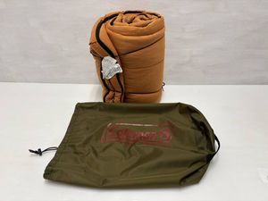 za83)Coleman　コールマン　シュラフ　寝袋　UTAH1202　33×75