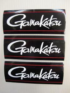 【Gamakatsu」がまかつ・ステッカー・3枚セット