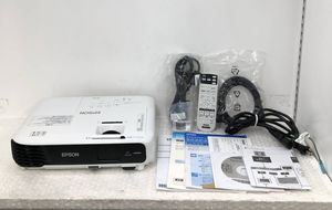 EPSON エプソン ビジネスプロジェクター EB-S04 ホワイト リモコン付き 260203SK050194