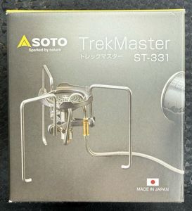 ソト SOTO トレックマスター TrekMaster 日本製 シングルバーナー ST-331 ガスストーブ