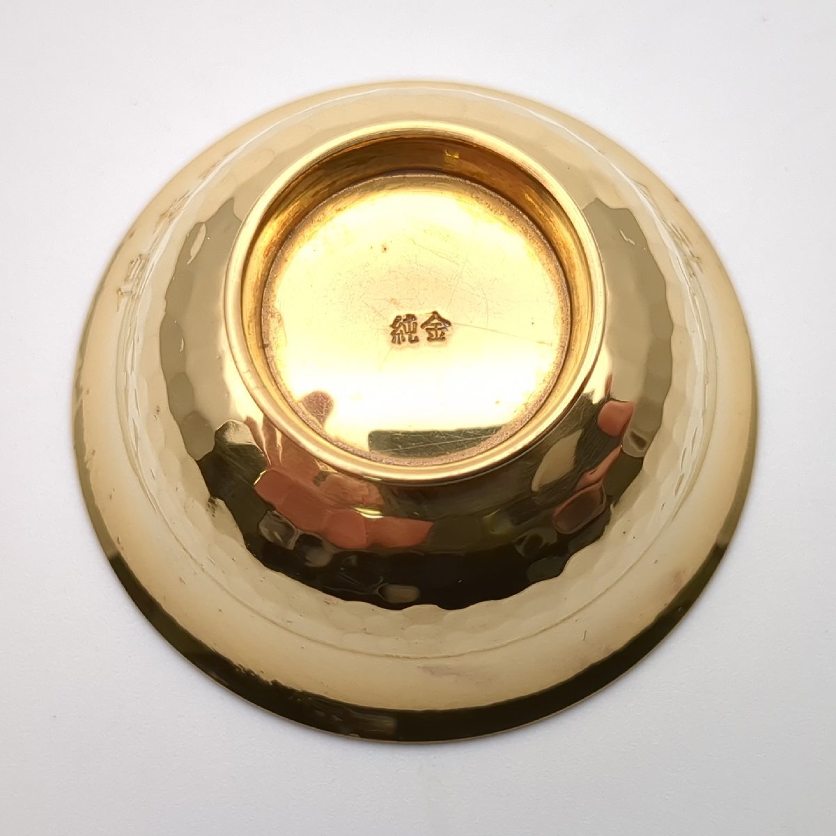 1円スタート】 金杯 純金刻印あり 38g 金 イエローゴールド K24 工芸