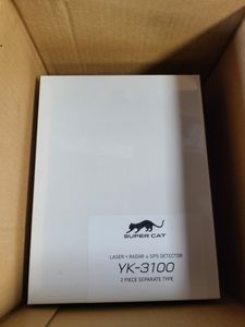 ユピテル YK-3100 SUPER CAT レーザー＆レーダー探知機 セパレートモデル