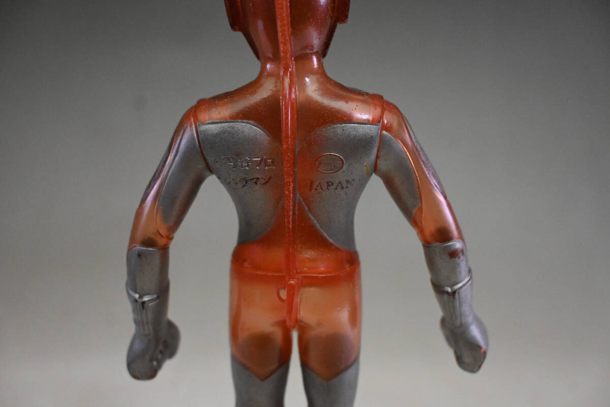 当時物 ポピー ロッテ懸賞品 ウルトラマン ソフビ 赤クリア キング