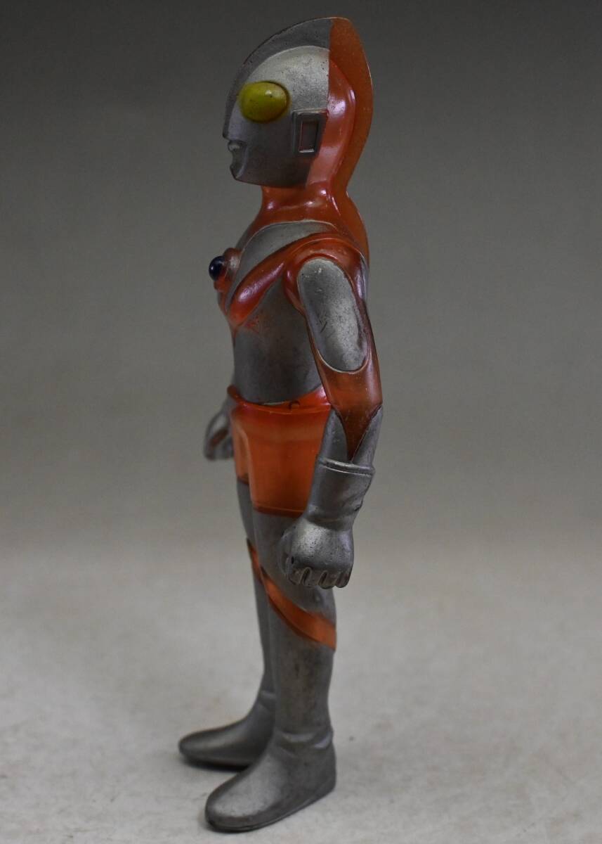 当時物 ポピー ロッテ懸賞品 ウルトラマン ソフビ 赤クリア キング