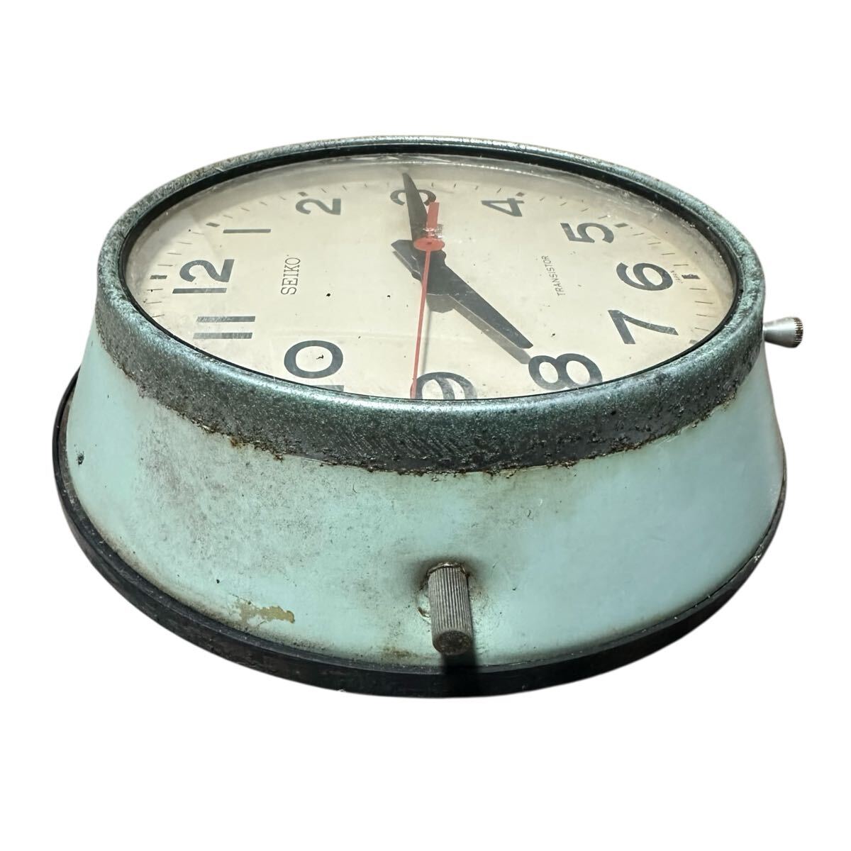 SEIKO TRANSISTOR セイコー 掛け時計 昭和レトロ 船舶(アナログ)｜売買