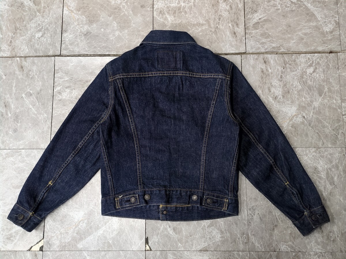 濃紺 LEVI'S 00s 71557 3rd復刻 BIGE デニム トラッカー ジャケット G
