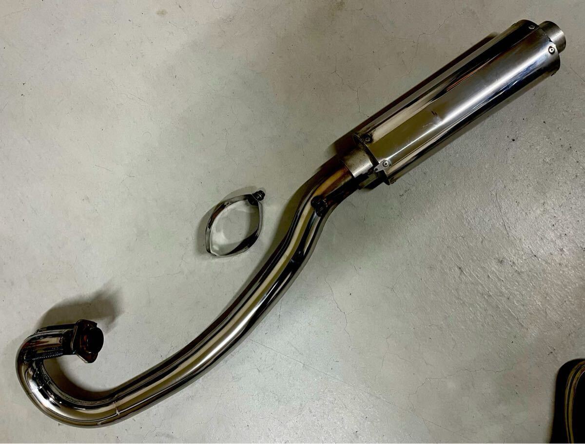 APE100 BRD センター出しマフラー フェンダーレスとテールのおまけ付き