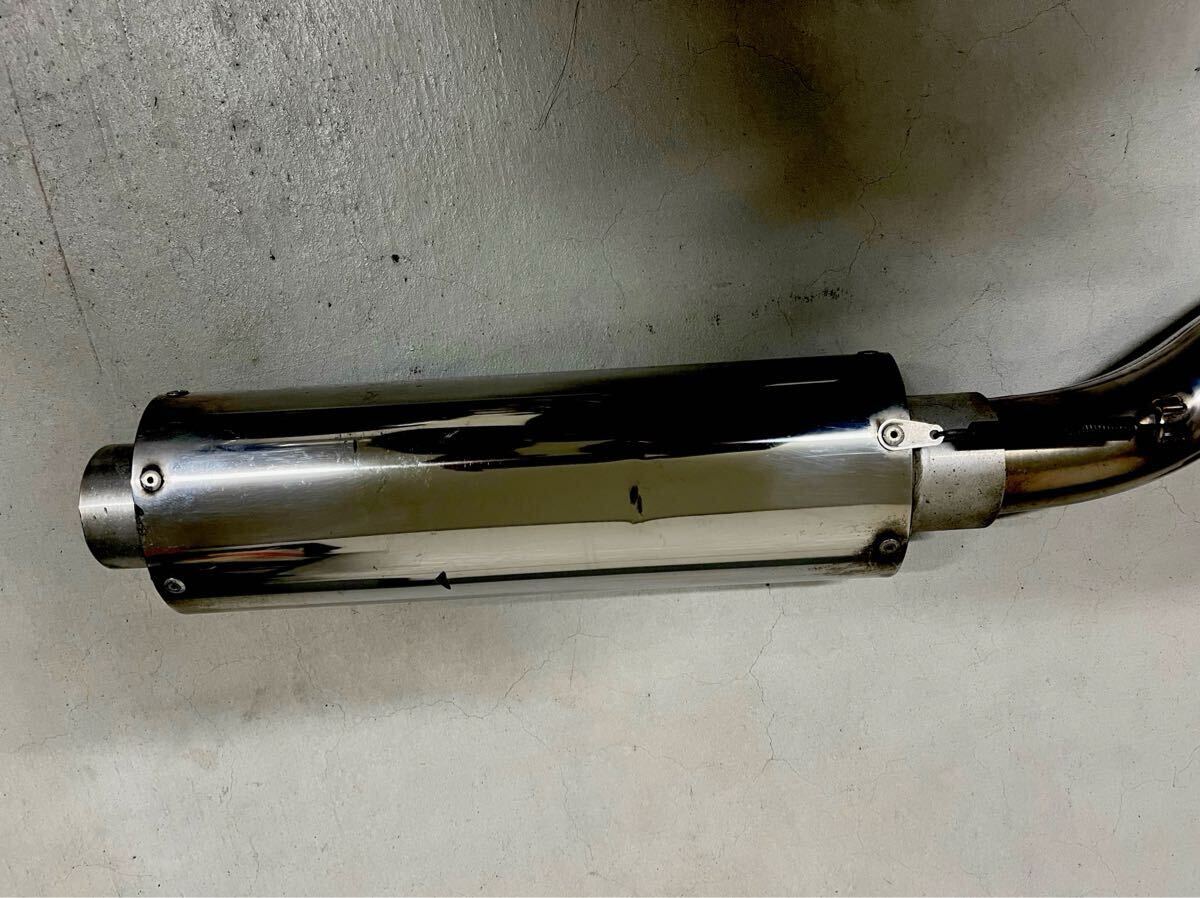 エイプ 50 100 BRD 3次元フルテーパー マフラー APE100 BRD センター出しマフラー フェンダーレスとテールのおまけ付き