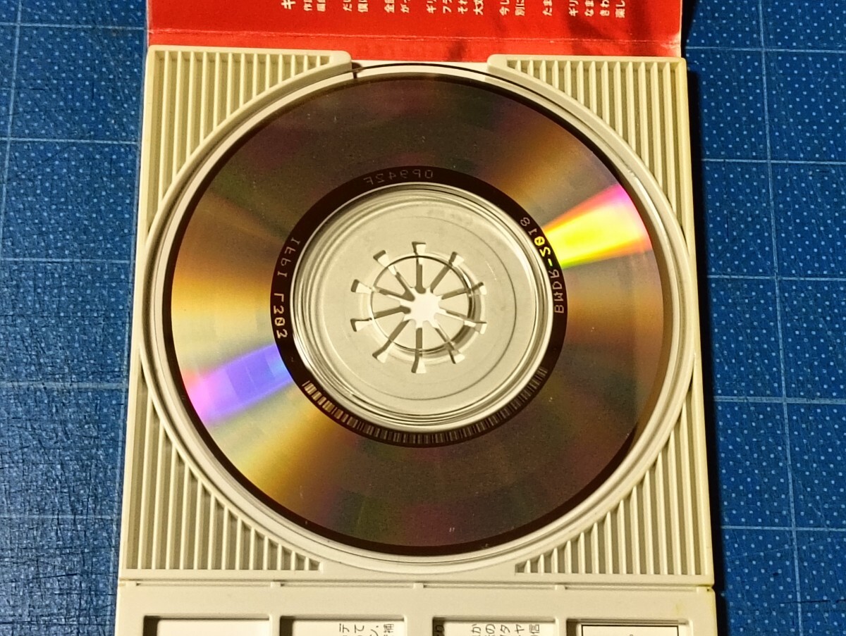 廃盤CD] 8cm シングル B'z ギリギリchop コナン クリアシート付き 盤面