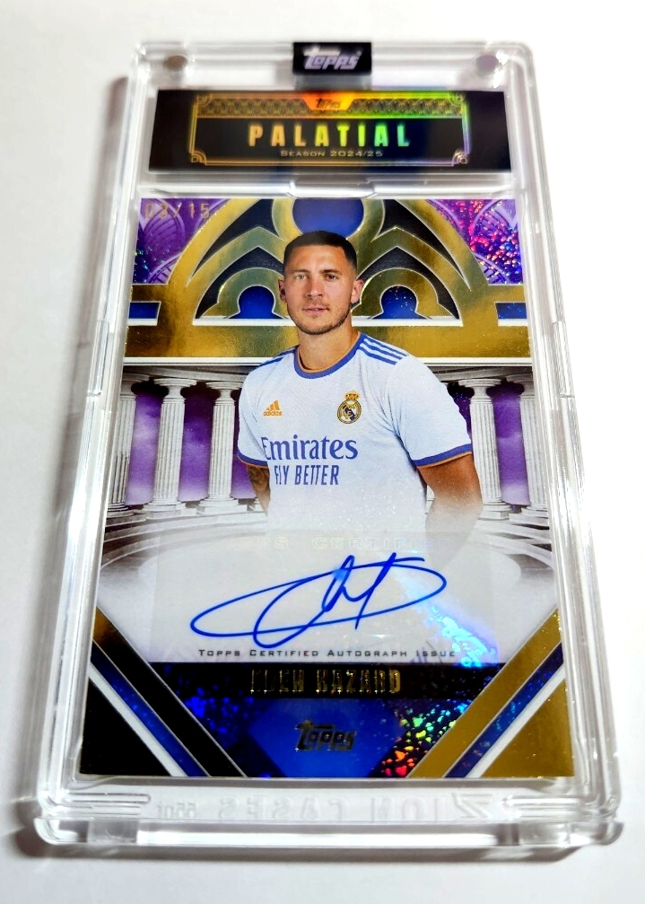 15枚限定】EDEN HAZARD/エデン・アザール 2024-25 Topps Palatial Real