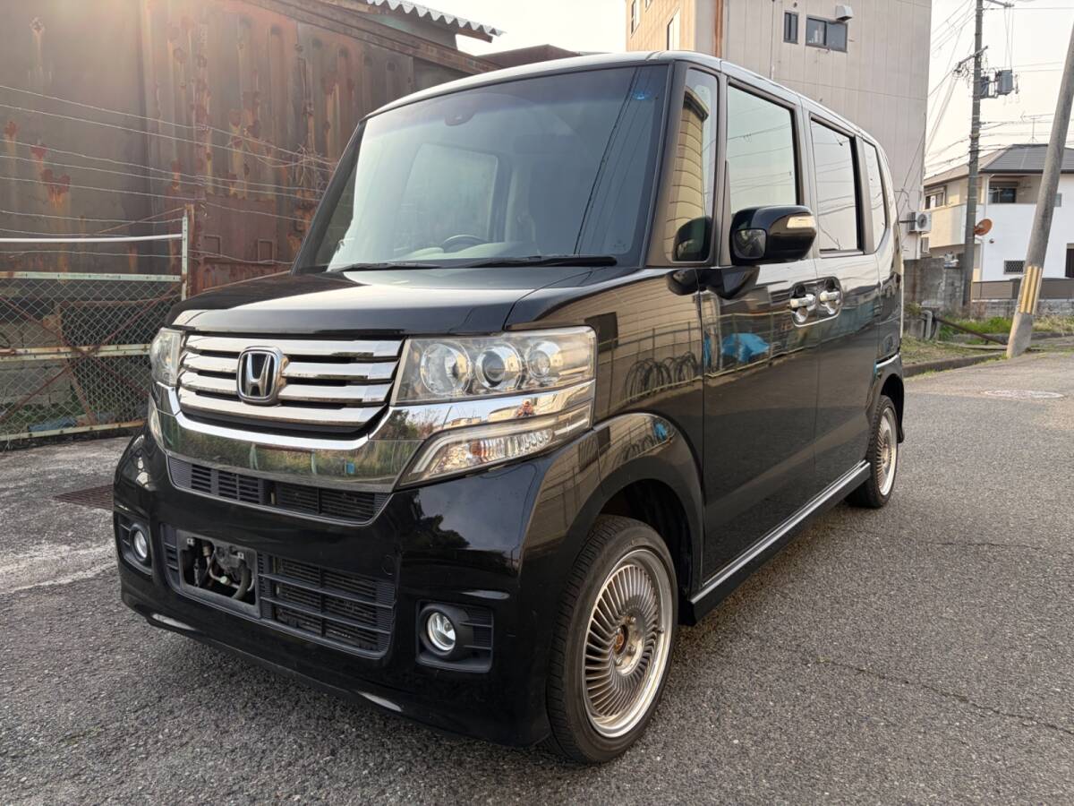 ホンダ N-BOXカスタム 27年式 ターボSSパッケージ 車検2年付き 4WD