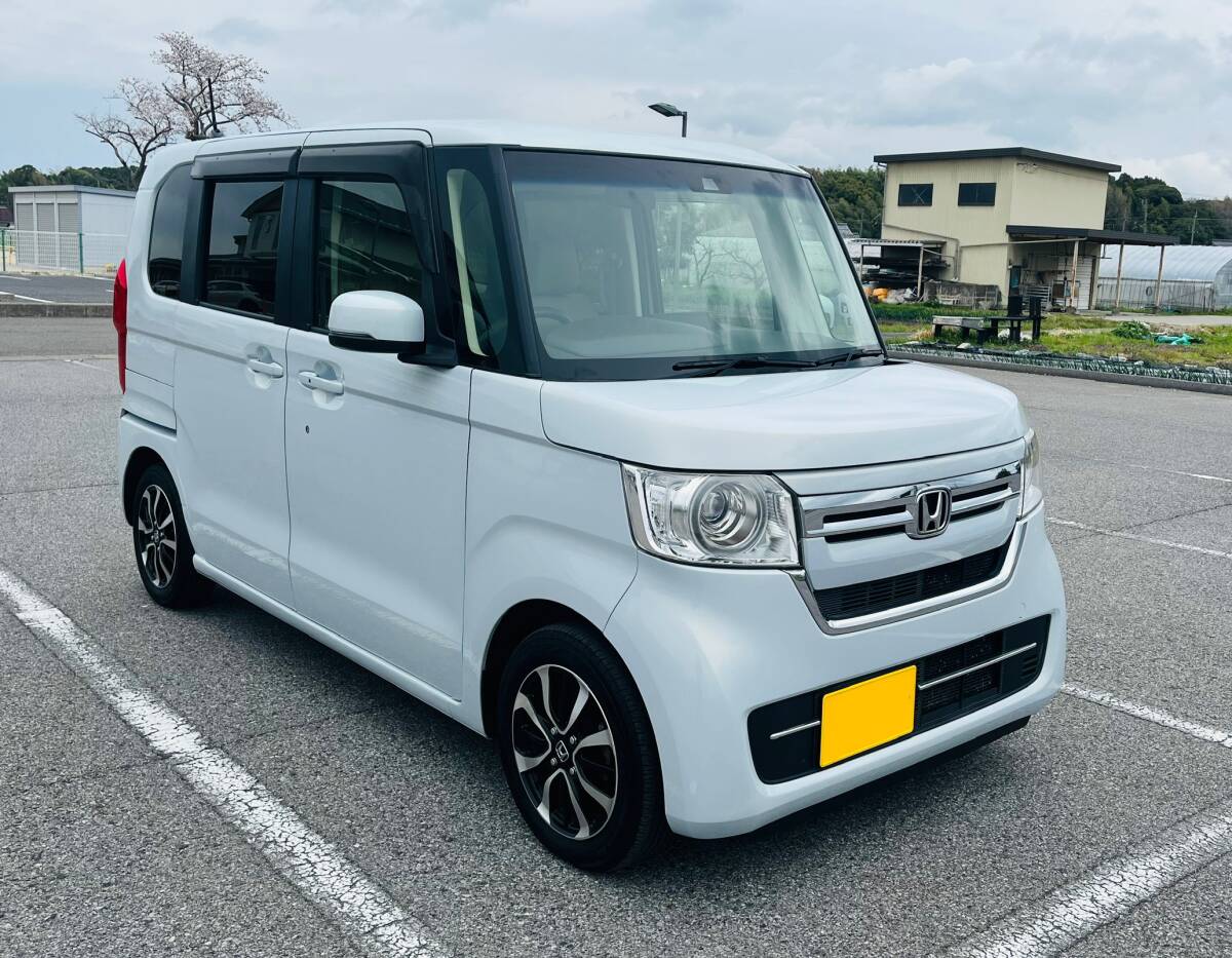 N BOX JF3 L 2021年式.車検2年付ナビ.Bluetooth.テレビ.アルミホイル
