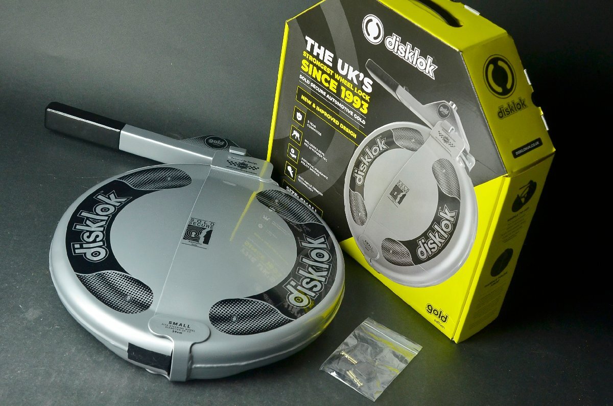 極美品】Disklok ディスクロック ゴールドエディション Sサイズ