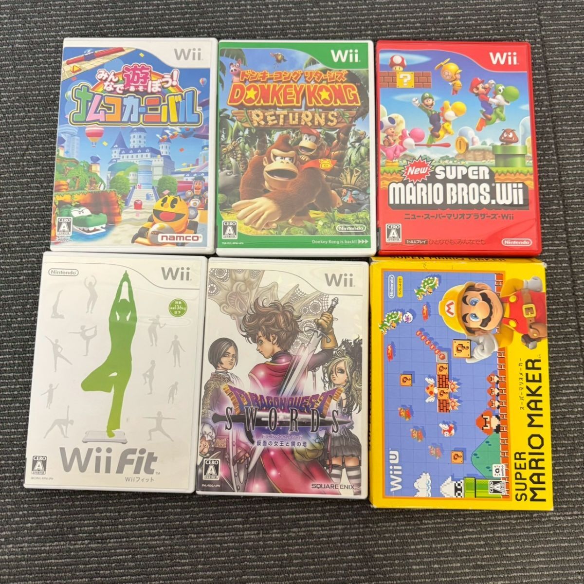 R437-□ 【未開封品有】 NINTENDO 任天堂 ニンテンドー Wii ソフト