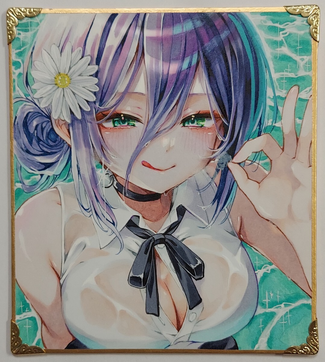 同人手描きイラスト チェンソーマン レゼ 色紙(手描きイラスト)｜売買