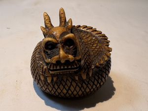 根付，時代物　重さ：15g Yahoo!オークション - 「江戸時代 根付」の落札相場・落札価格